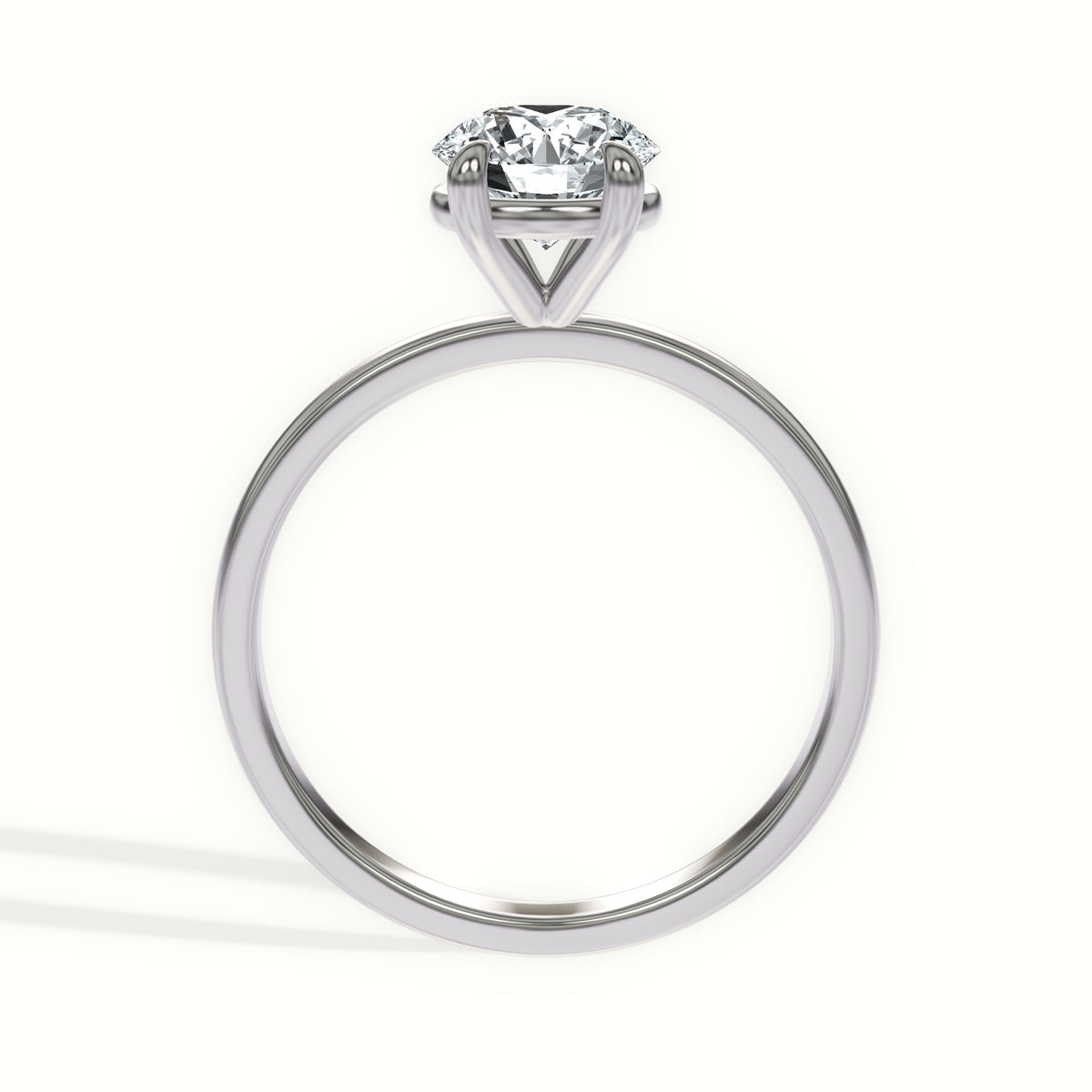 Classic Solitaire 4-Prong Engagement Ring