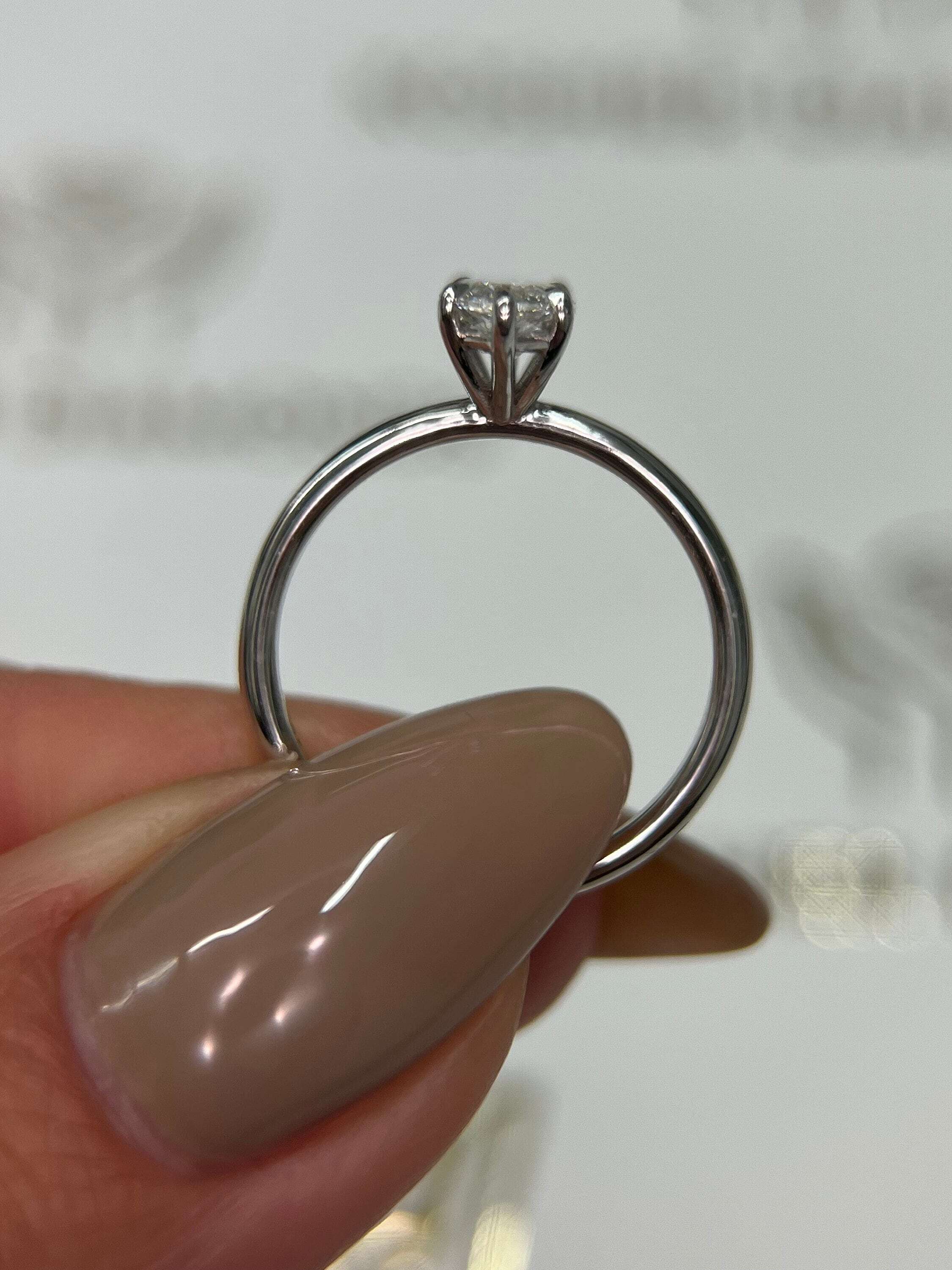 1 Carat Marquise Cut Diamond Solitaire Engagement Ring